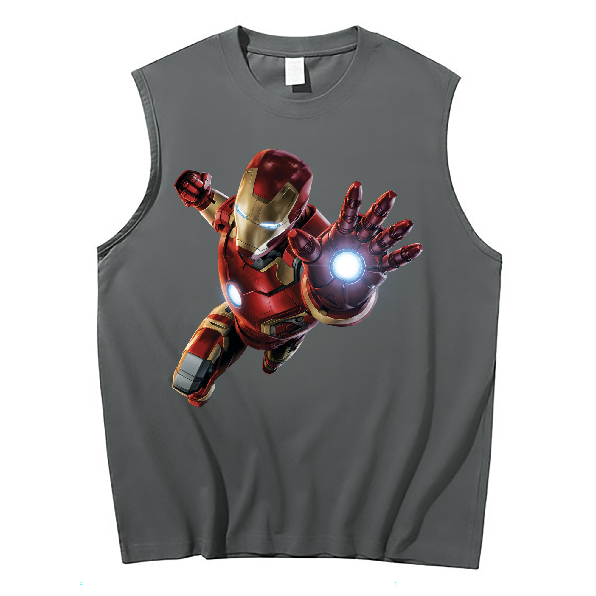 （画像用） アベンジャーズ The Avengers コットン100％タンクトップ（フロントプリント）
